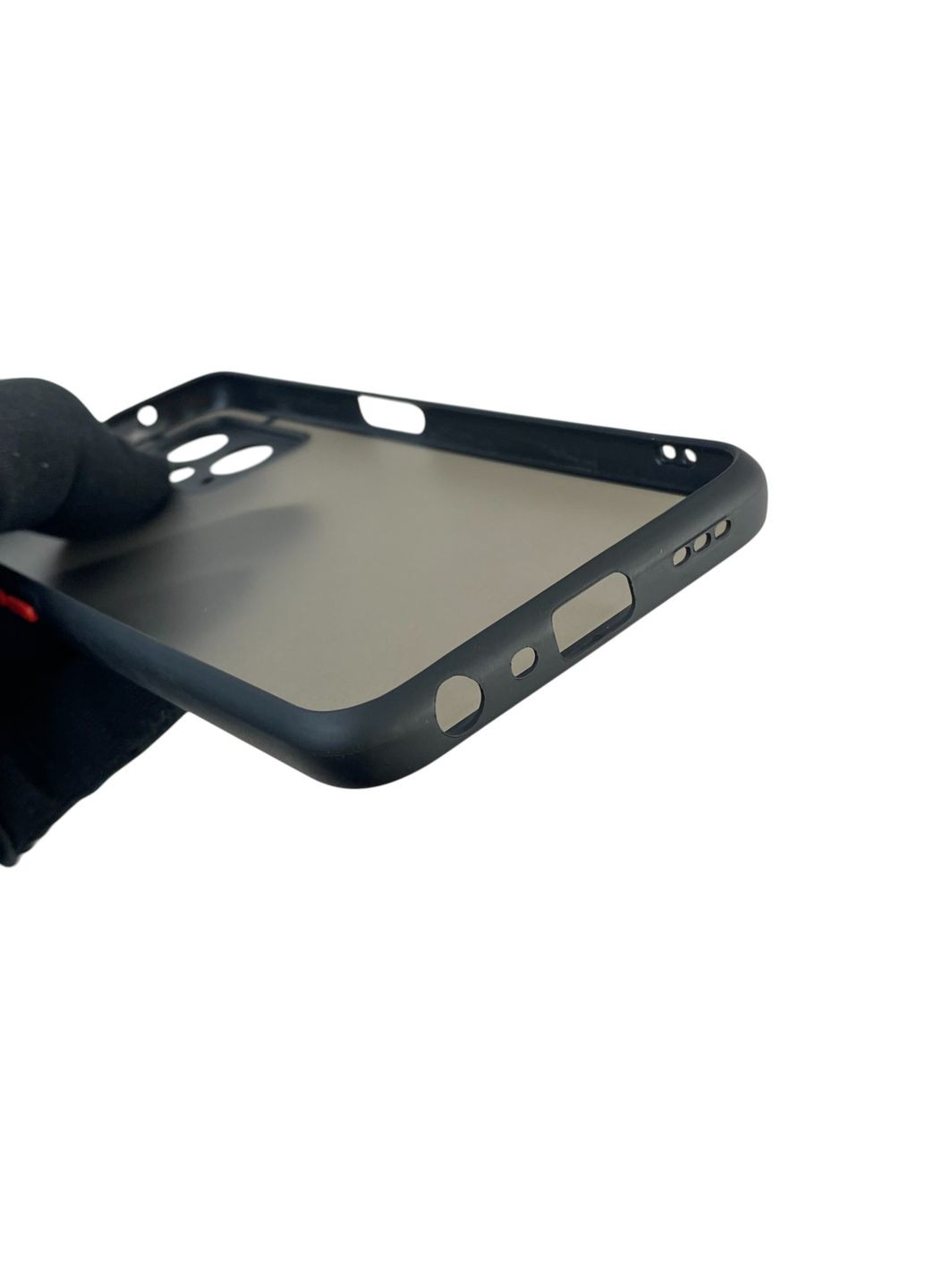 Чехол для телефона 9i с 3D принтом бантиков с высокими бортами на реалми 9и черный Realme (366387432)