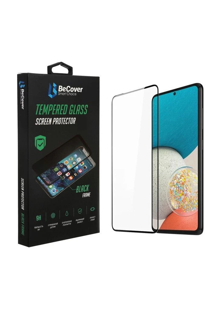 Защитное стекло (ek14378) BeCover Samsung Galaxy A53 5G SM-A536 Black (388908424)
