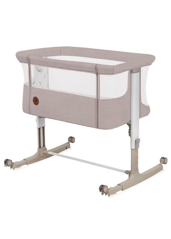 Кроватка приставная Aurora Beige cappuccino Lionelo LO-AURORA BEIGE CAPPUCCINO (342714964)