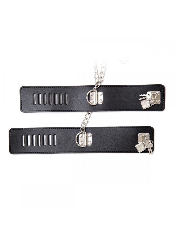 Система фиксации Neck collar and hogtie restraints with chain черная CherryLove DS Fetish (293293811)