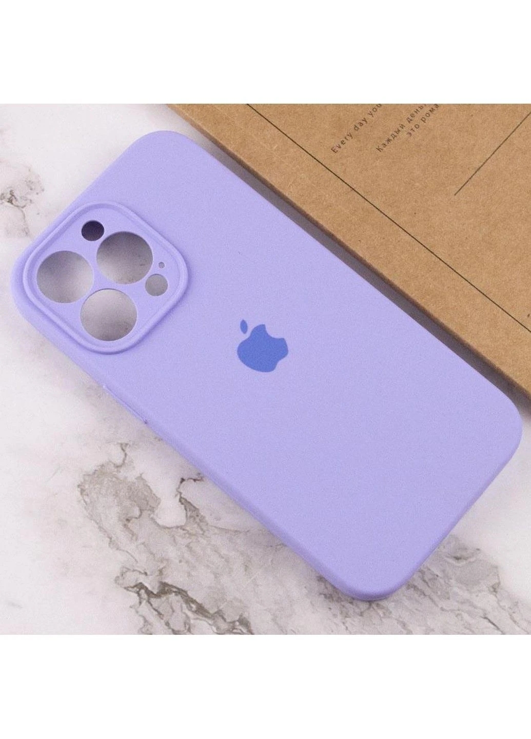 Чехол Silicone Case Full Camera Protective (AA) для Apple iPhone 14 Pro (6.1") Epik (389816177)