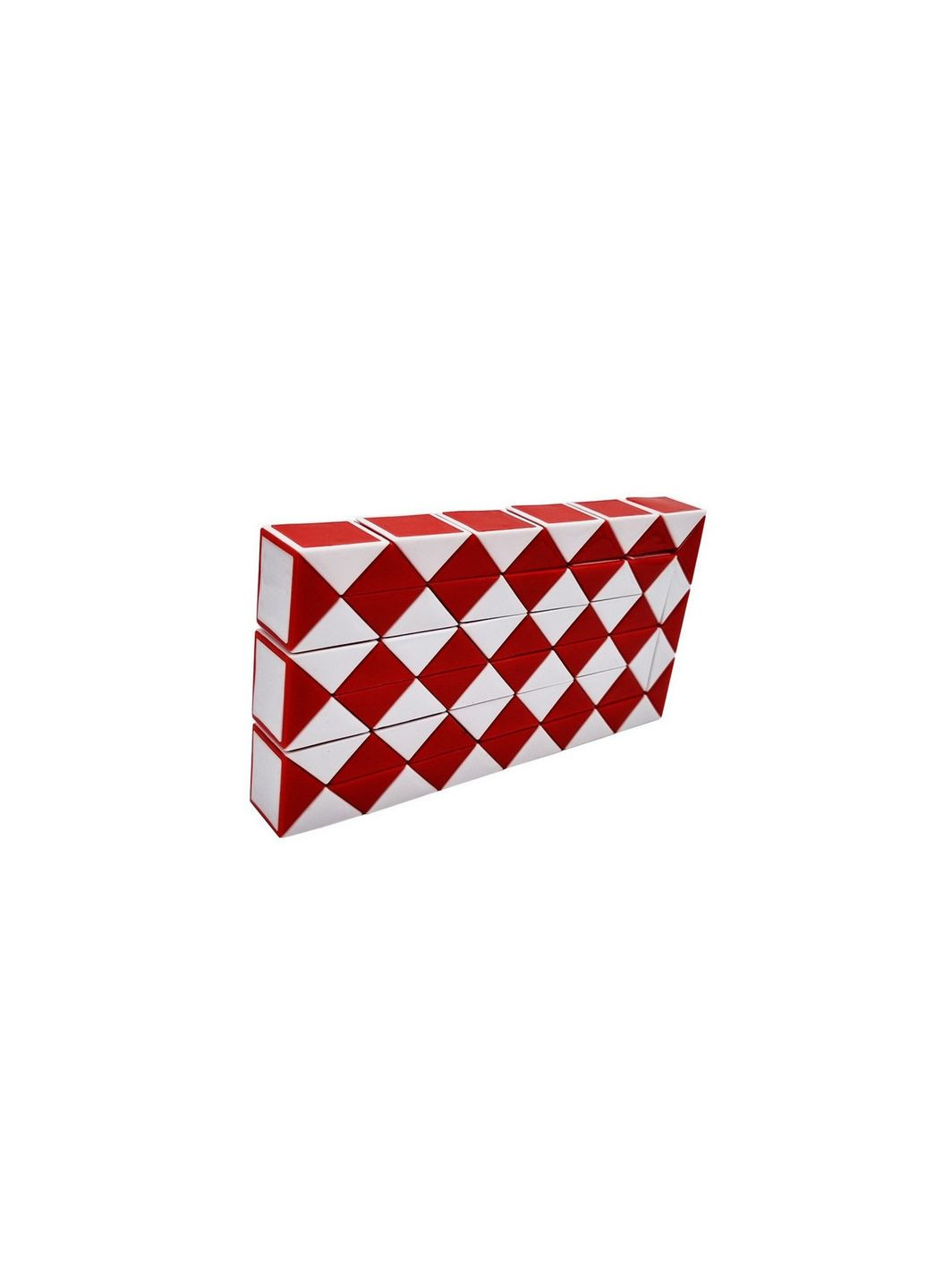 Гра-головоломка кубик Рубіка Змійка MC9-9, 72 частини Червоний Bambi (283022084)