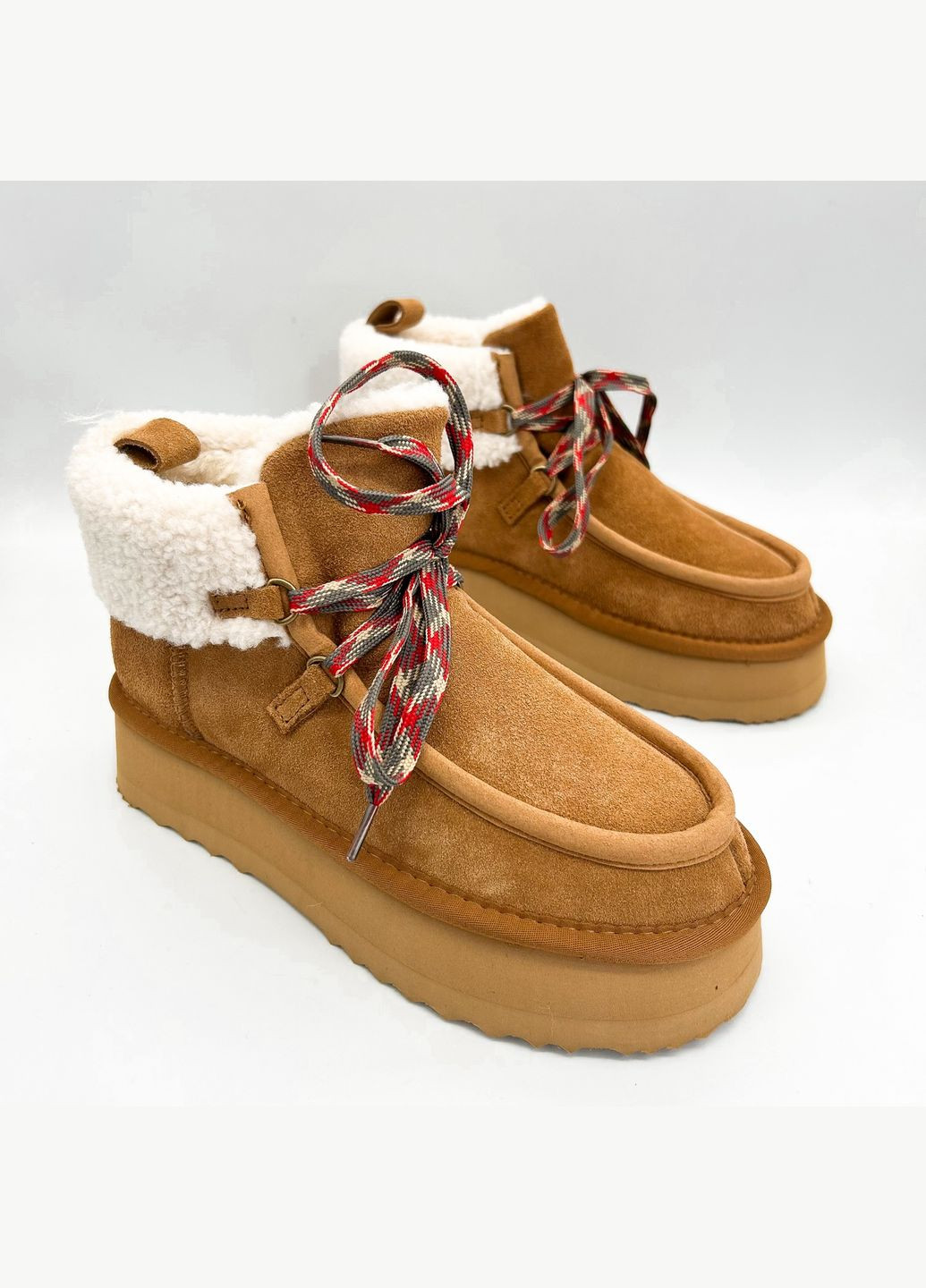 Угги (р) Рыжий Замша 0-1-1-YWZ-24452 Restime (306395865)