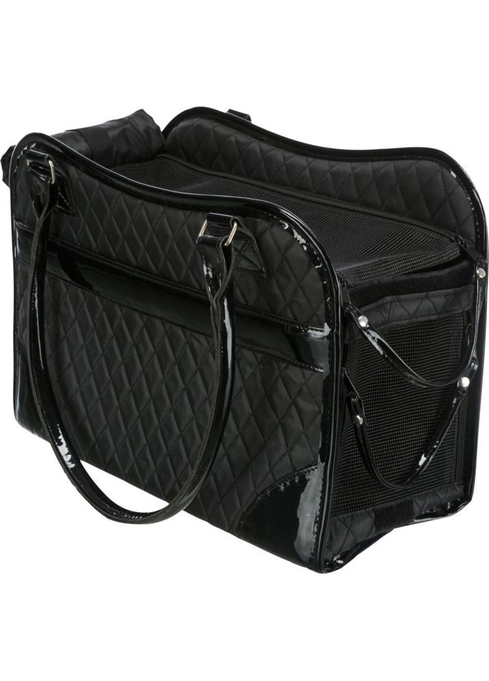 Сумка-переноска Аміна 18 х 29 х 37 см чорна Trixie (362702228)