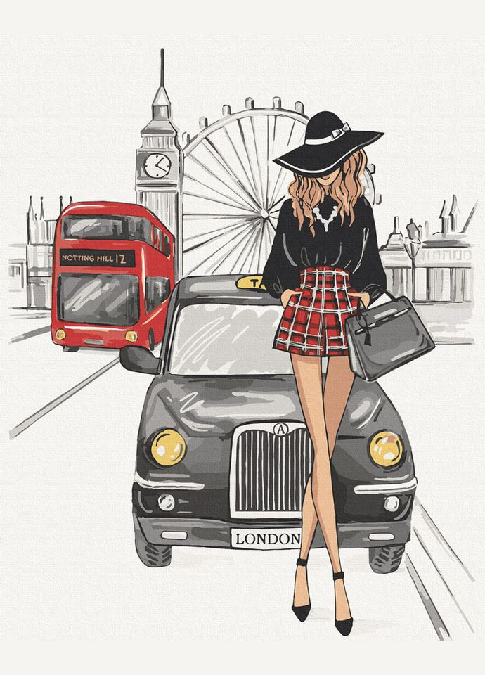 Картина за номерами. Елегантність Лондона 10249-AC Art Craft (304412258)