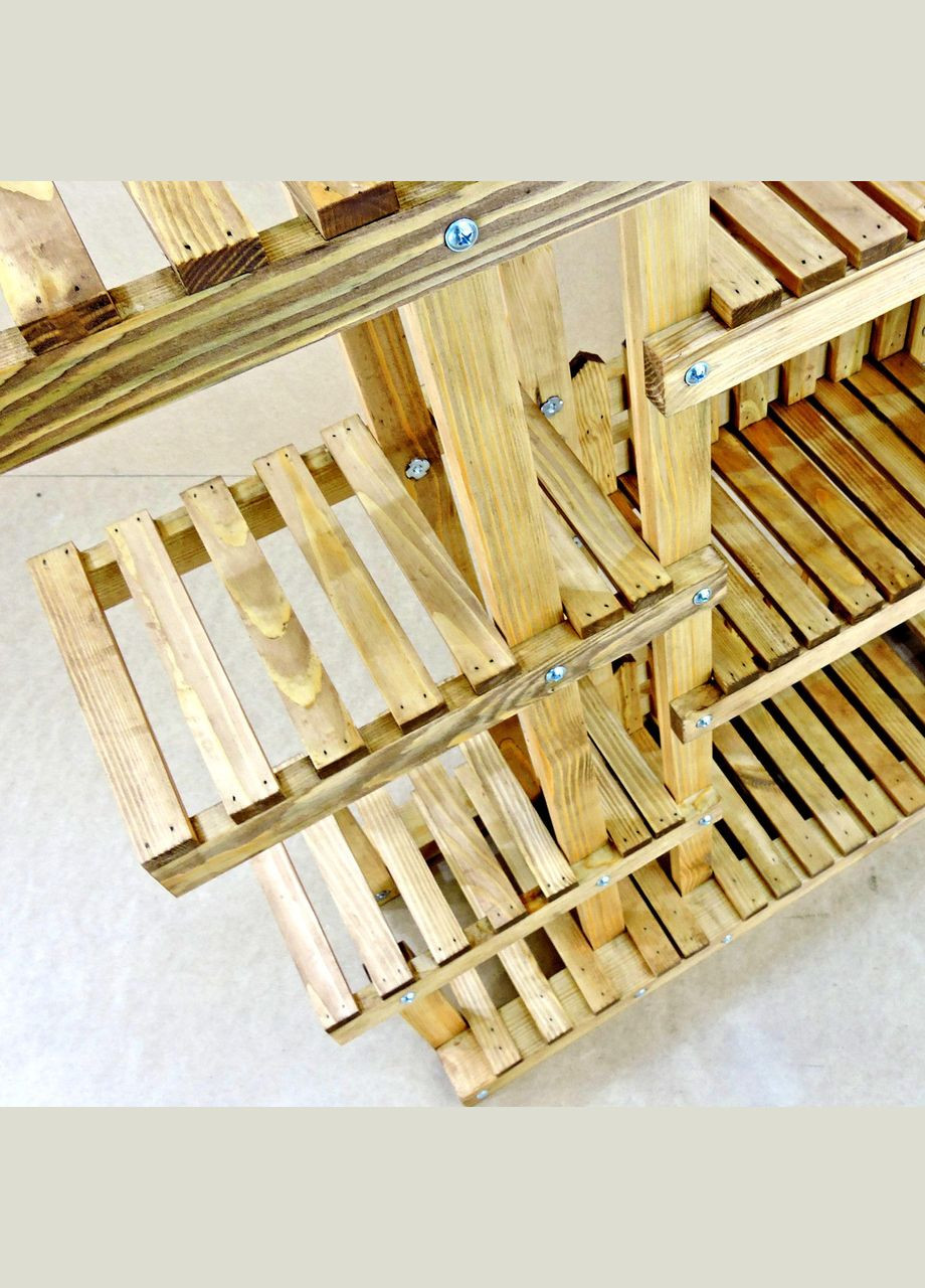 Підставка для квітів з дерева Аррас мускат (ЦВТ-003907) No Brand (328226093)