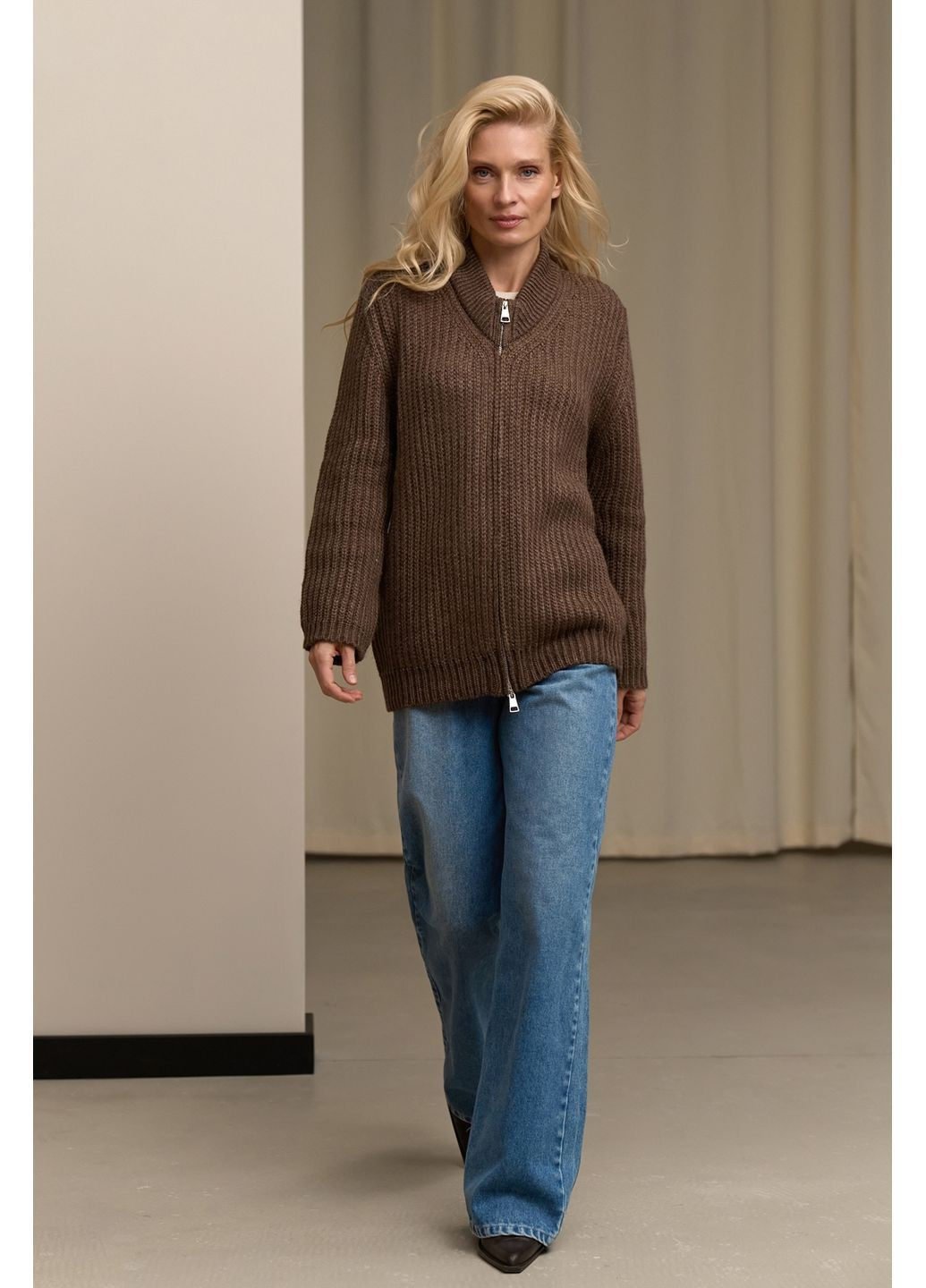 Бронзовый кардиган Triko Bakh