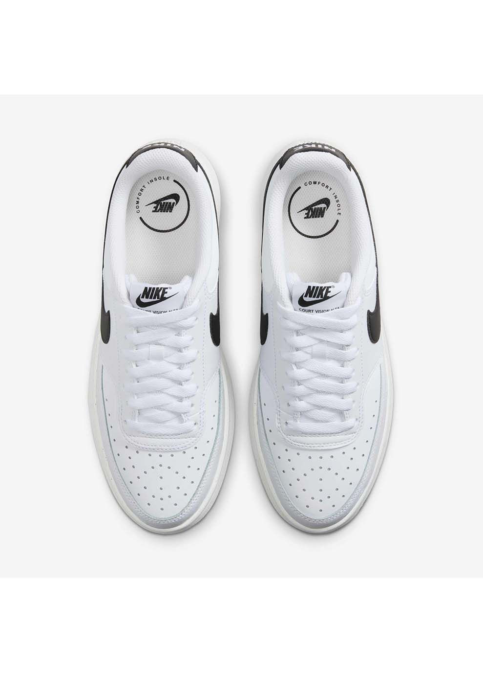 Женские Кроссовки W COURT VISION ALTA Белый Nike белые демисезоны (367589165)