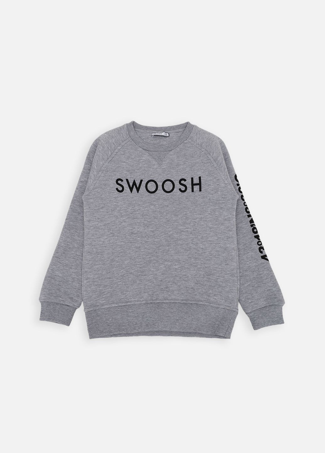 Wanex світшот для хлопчика колір світло-сірий цб-00252764 світло-сірий футер