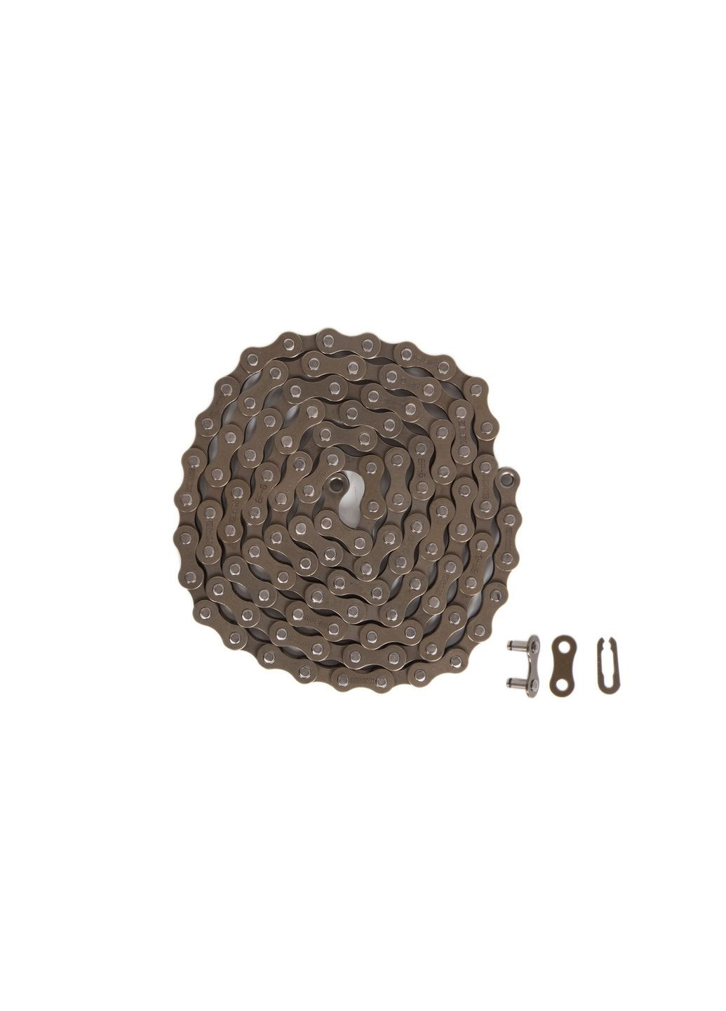 Ланцюг 1ск. 110зв. brown/brown КМС S1 з замком KMC (369780765)