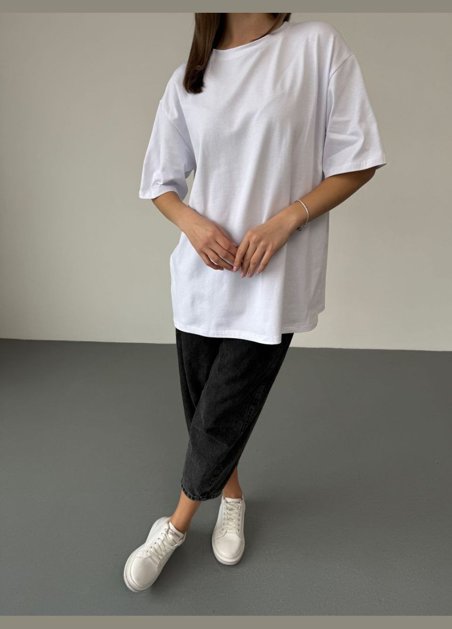 Футболка Оверсайз турецкий трикотаж Кулир No Brand - (320166819)