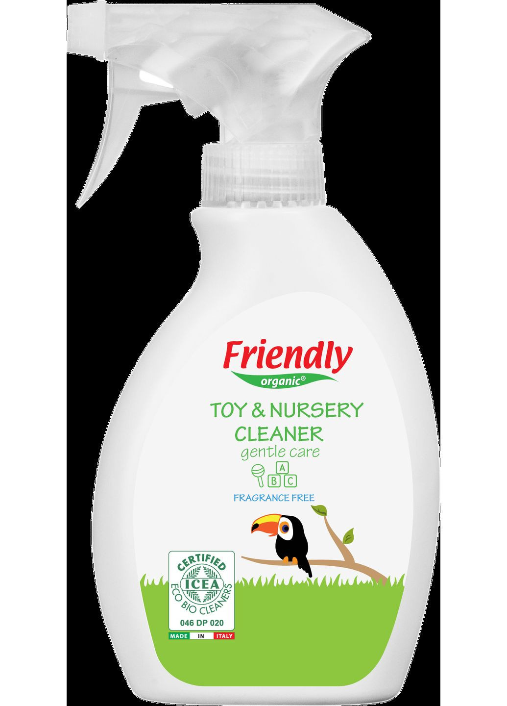 Органическое очищающее средство для детской комнаты и игрушек, 250 мл Friendly Organic (332944073)