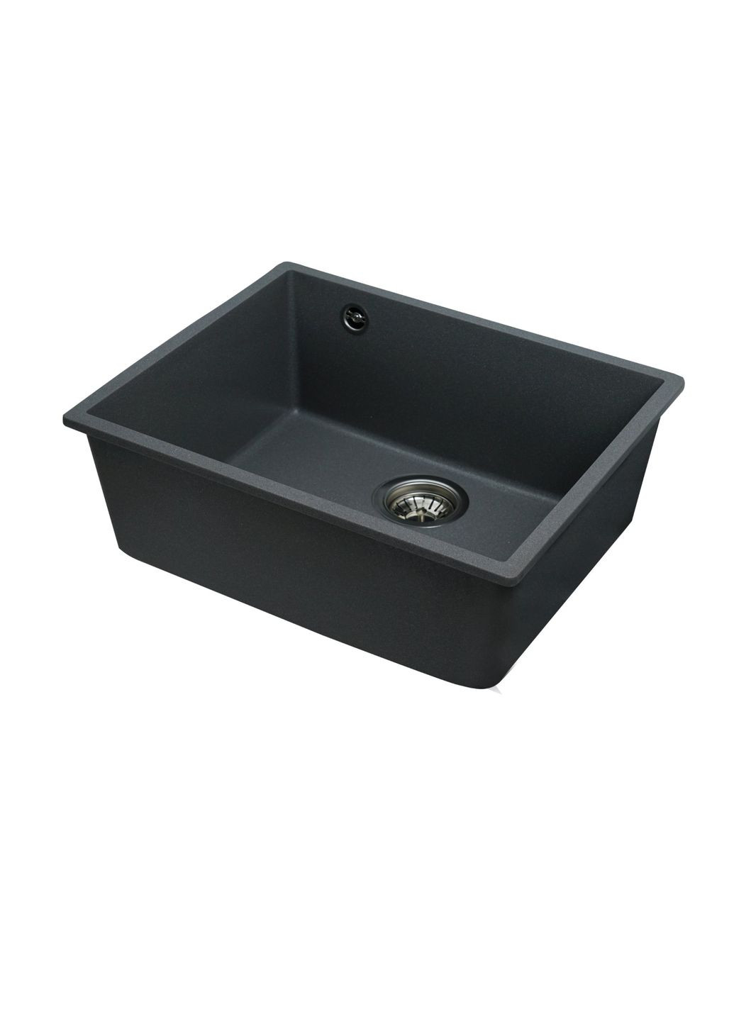 Гранітна мийка для кухні OASIS 5444 матова Сірий мусон Valeso (358059009)