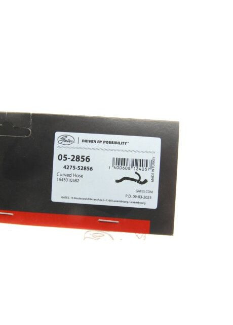 Патрубок системы охлаждения резиновый с фитингами MERCEDES-BENZ ML350 3.5 (272967) 2005/02- (BOT ) 05-2856 Gates (368192873)