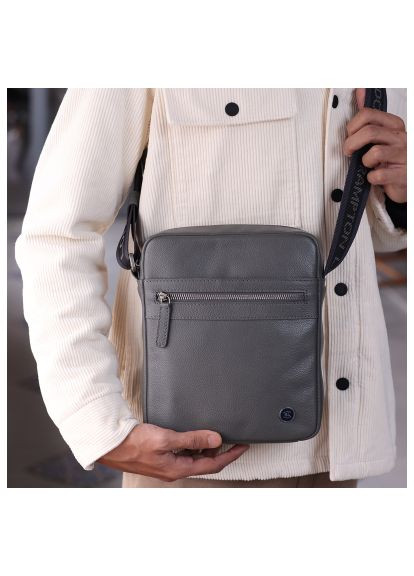 Сумка (64405 GREY) Brampton London Crossflow Grey (366156192)