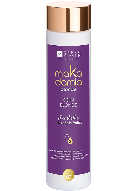 Кондиционер для светлых натуральных и окрашенных волос Makadamia, 200 мл Urban Keratin (352689526)
