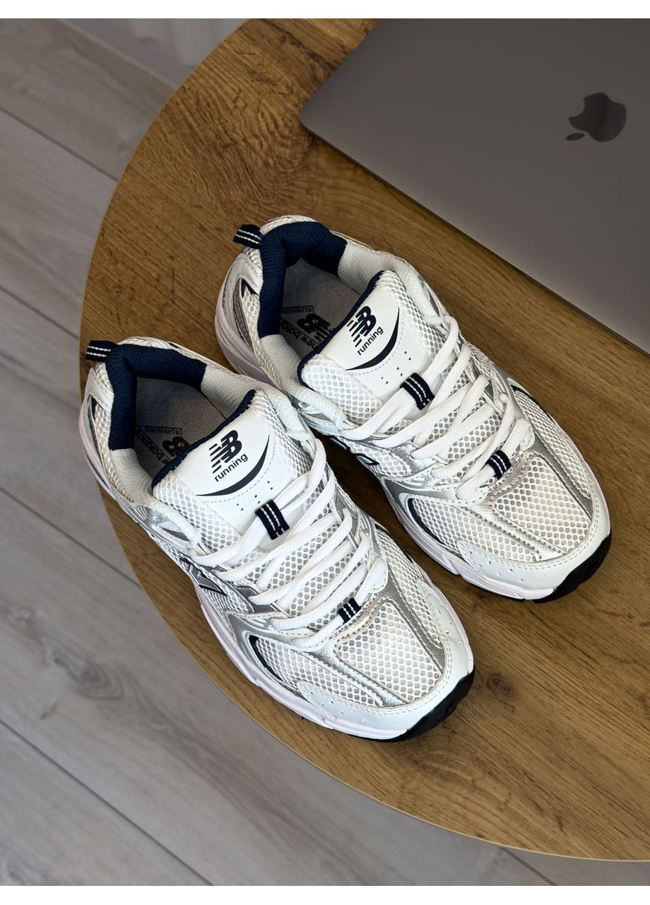 Жіночі кросівки New Balance 530 White Silver Navy MR530SG білі демісезони (366196673)
