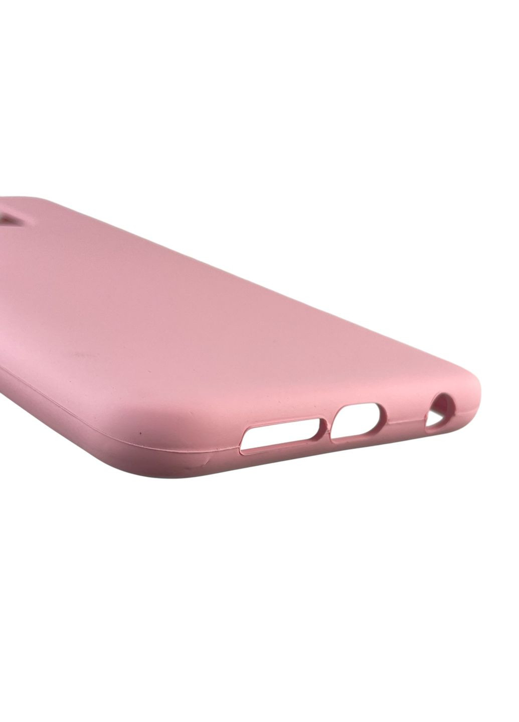 Чохол для Redmi Note 9 Pro силіконовий з мікрофіброю нековзний на сяомі редмі нот 9 про рожевий Xiaomi (366390557)