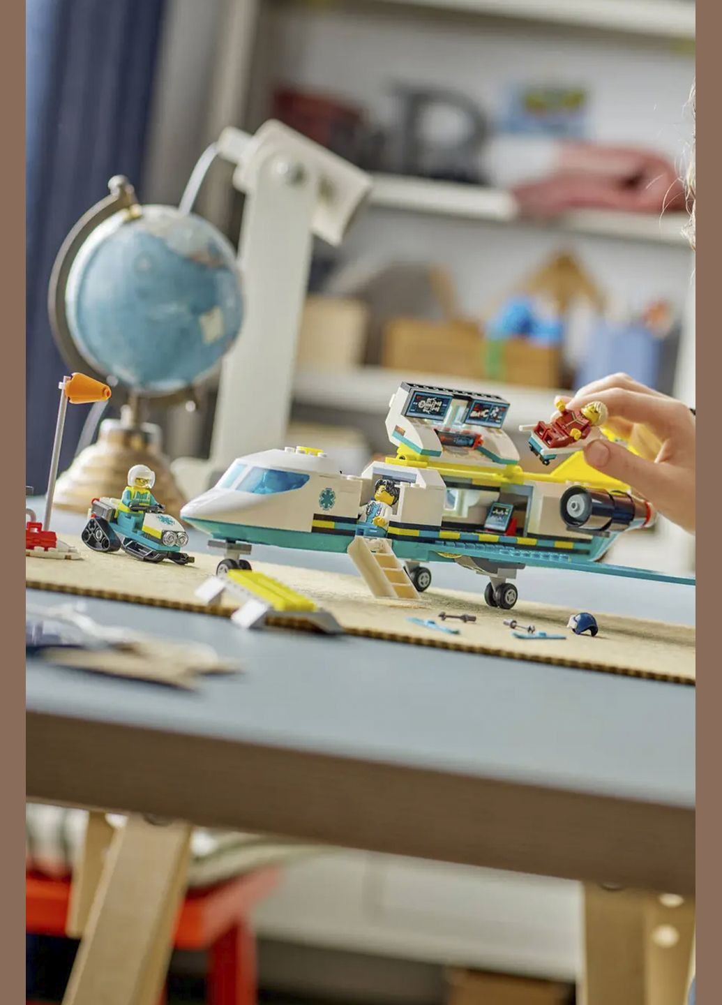 Конструктор City Літак швидкої медичної допомоги колір різнокольоровий ЦБ-00279957 Lego (336146140)