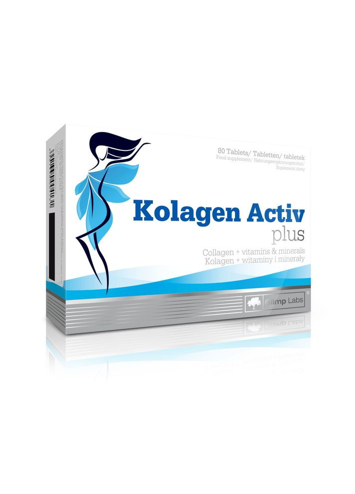 Препарат для суглобів і зв'язок Kolagen Activ Plus, 80 таблеток Olimp (324418348)