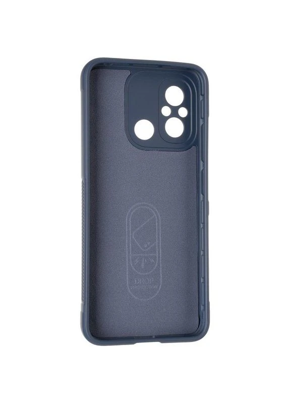 Чехол Ribbed Armor Case для Xiaomi Redmi 12c Dark Blue Gelius (383902224)