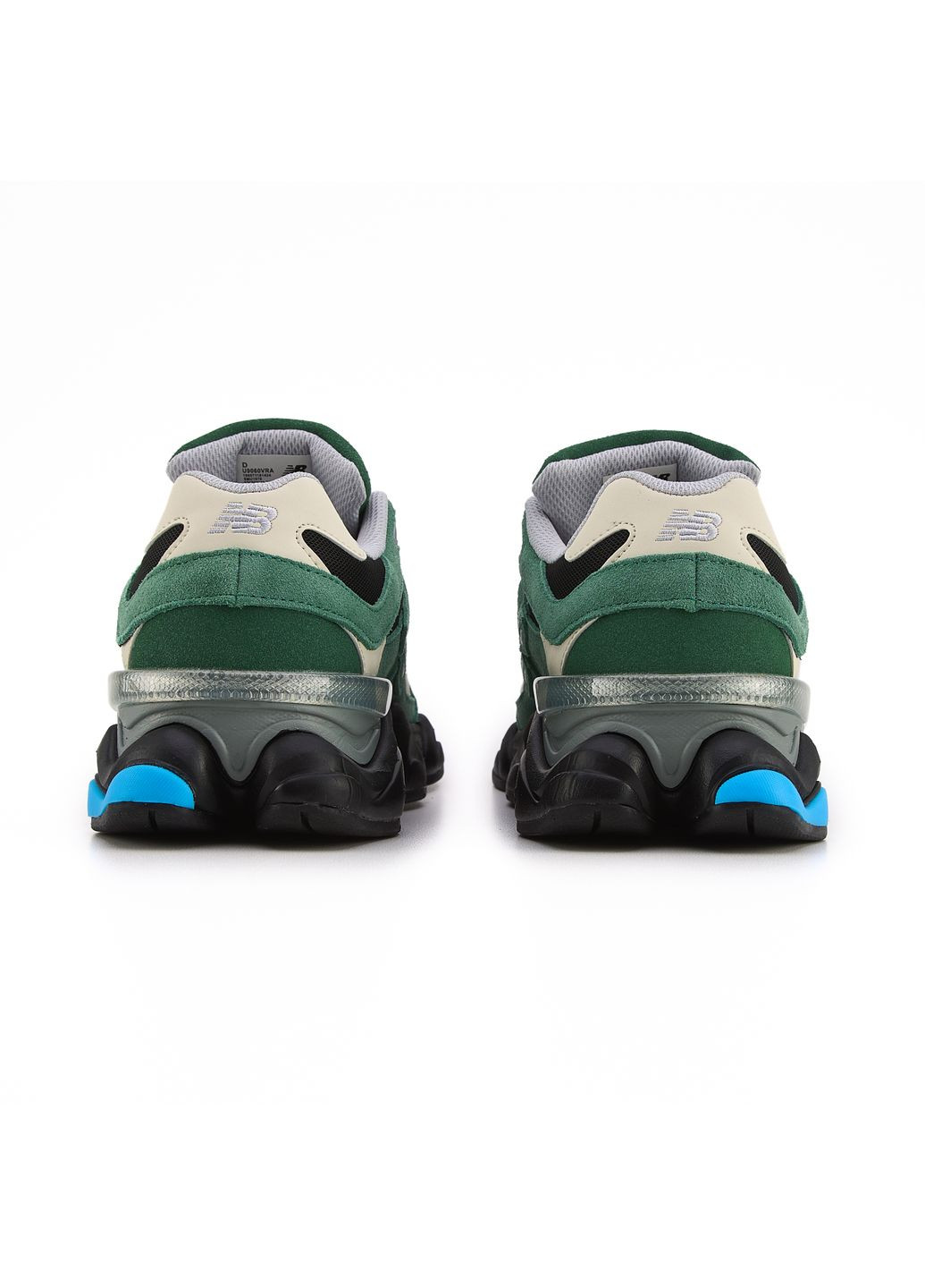 КРОСІВКИ ЖІНОЧІ NEW BALANCE 9060 GREEN BLACK НЬЮ БЕЛАНС 9060 No Brand сірі демісезони (368855950)