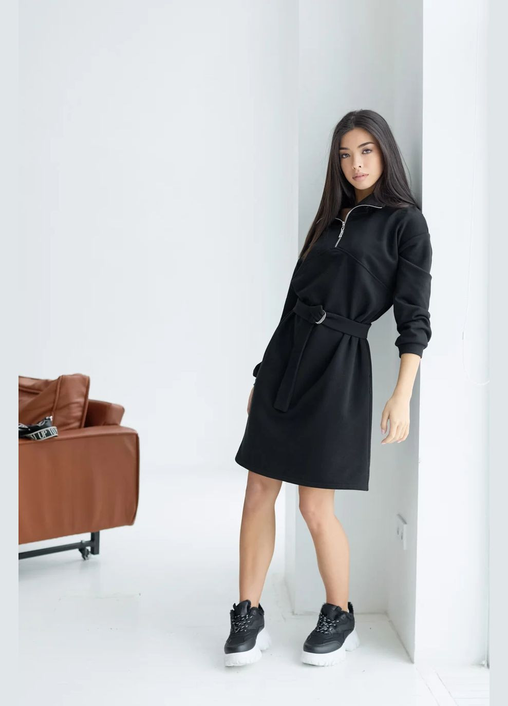 Чорна спортивна, повсякденний, кежуал сукня Seventeen