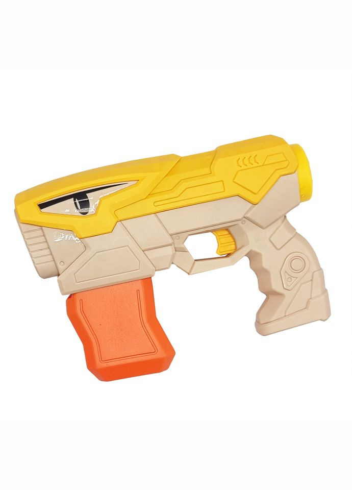 Водяной пистолет "Electric Water Gun Shark" X2-BC на аккумуляторе Желтый Bambi (308975710)