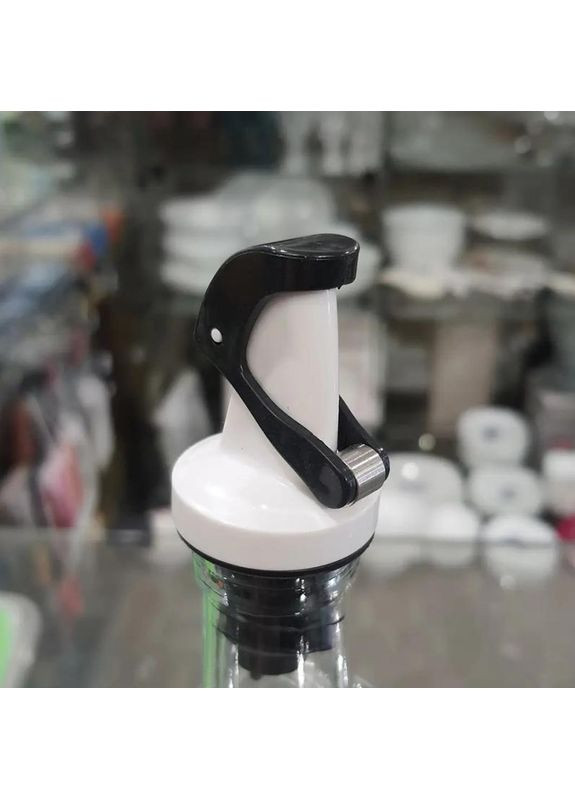 Скляна пляшка для олії оцту 520мл з дозатором кухонна ємність для олії та оцту S&T (369760776)