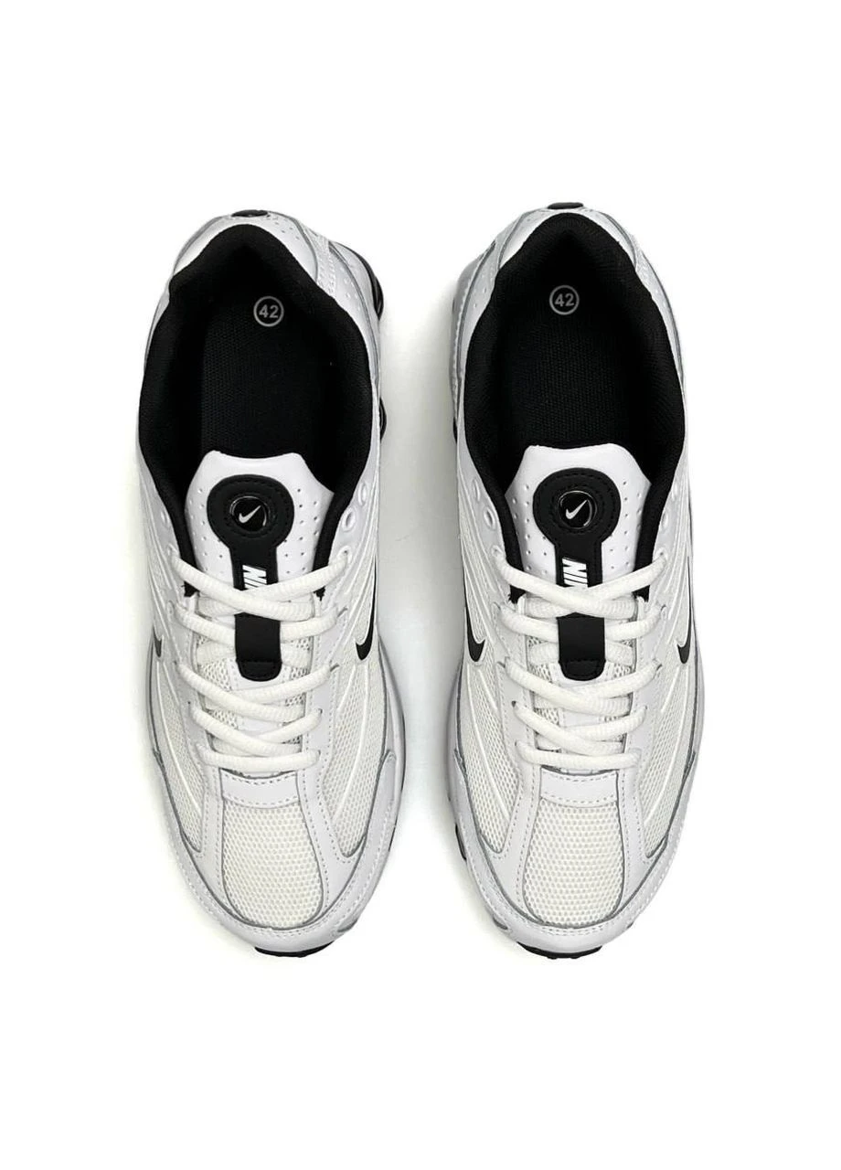 Білі Осінні кросівки чоловічі nike No Brand Shox Ride 2 SP White Black