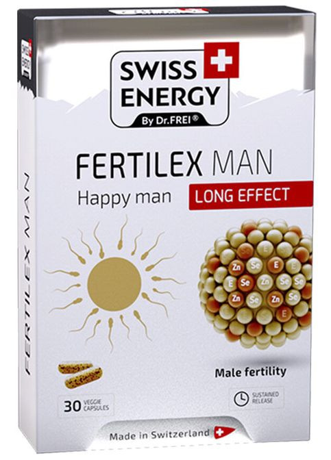 Fertilex Men 30 Veg Caps Swiss Energy (362497207)