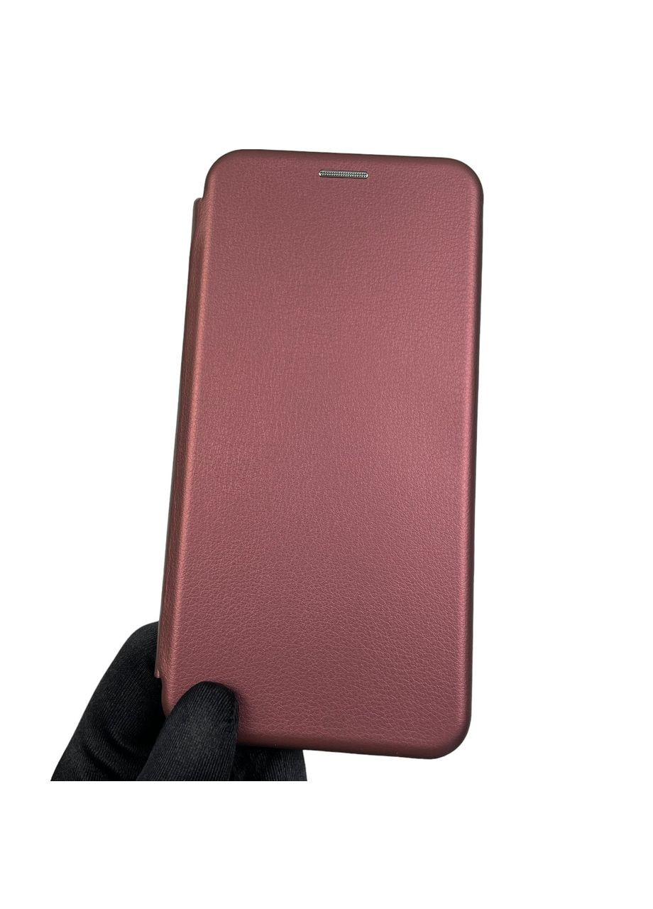 Чехол-книжка для Galaxy 24 4G SM-A245F с подставкой на самсунг а24 бордовая gd1 Samsung (366023013)