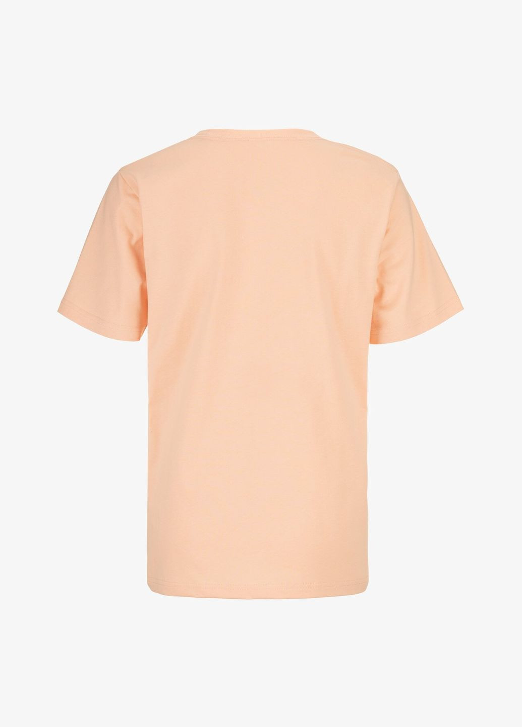 Футболка однотонная женская W23-07 Персиковый shop (2000990969088) No Brand - (362901816)