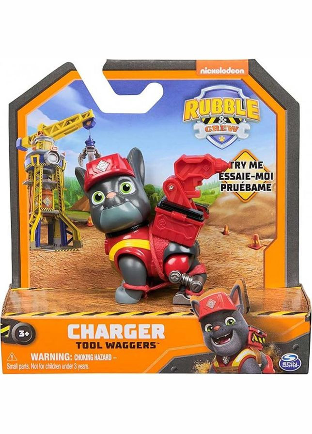 Игровой набор Кремез и команда: щенка коллекционная фигурка Заряд с механической функцией Nickelodeon (315797688)