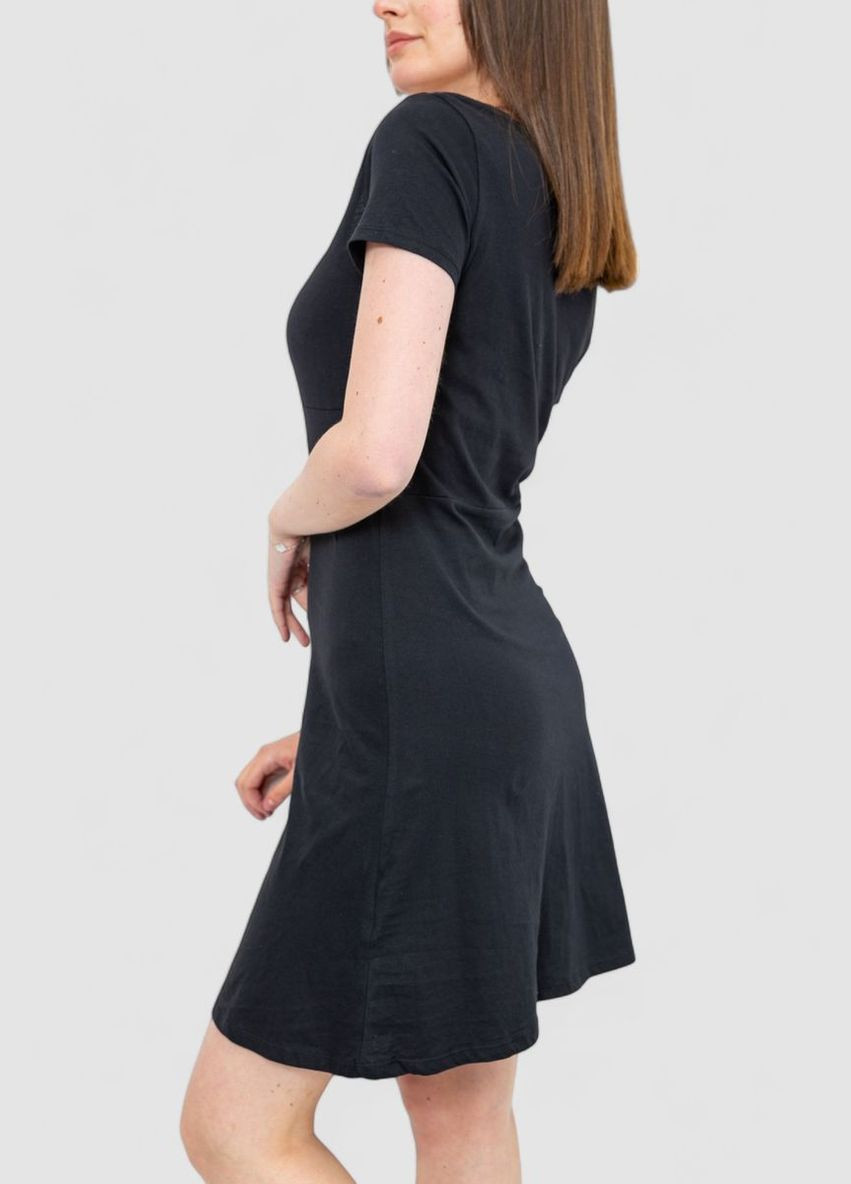 Черное деловое платье базовое однотонное Ager однотонное