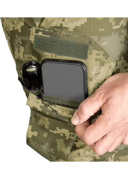 Комбинированные демисезонные брюки Camotec