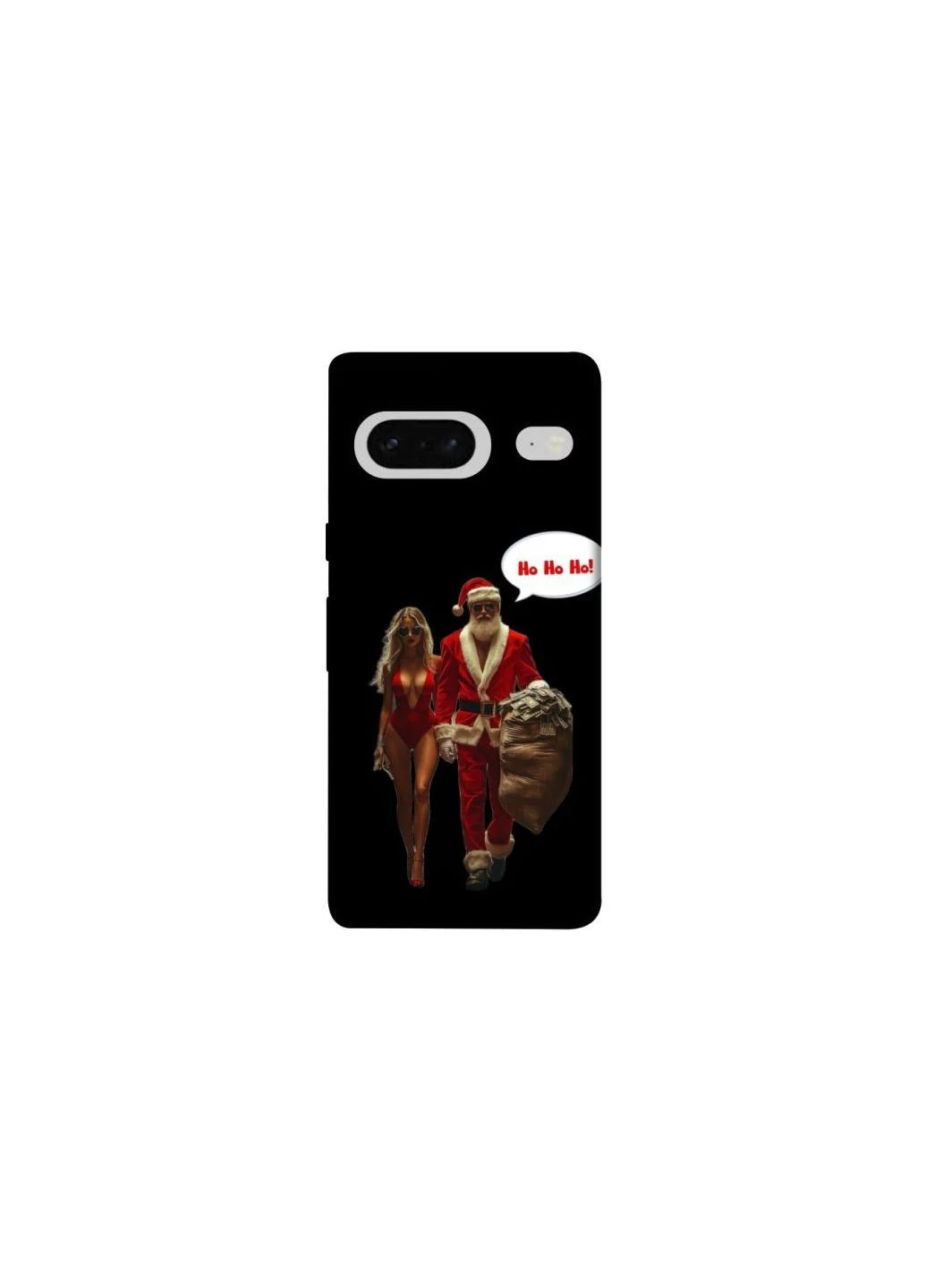 Чехол на Google Pixel 7 Bad Santa Frontalka (376088920)