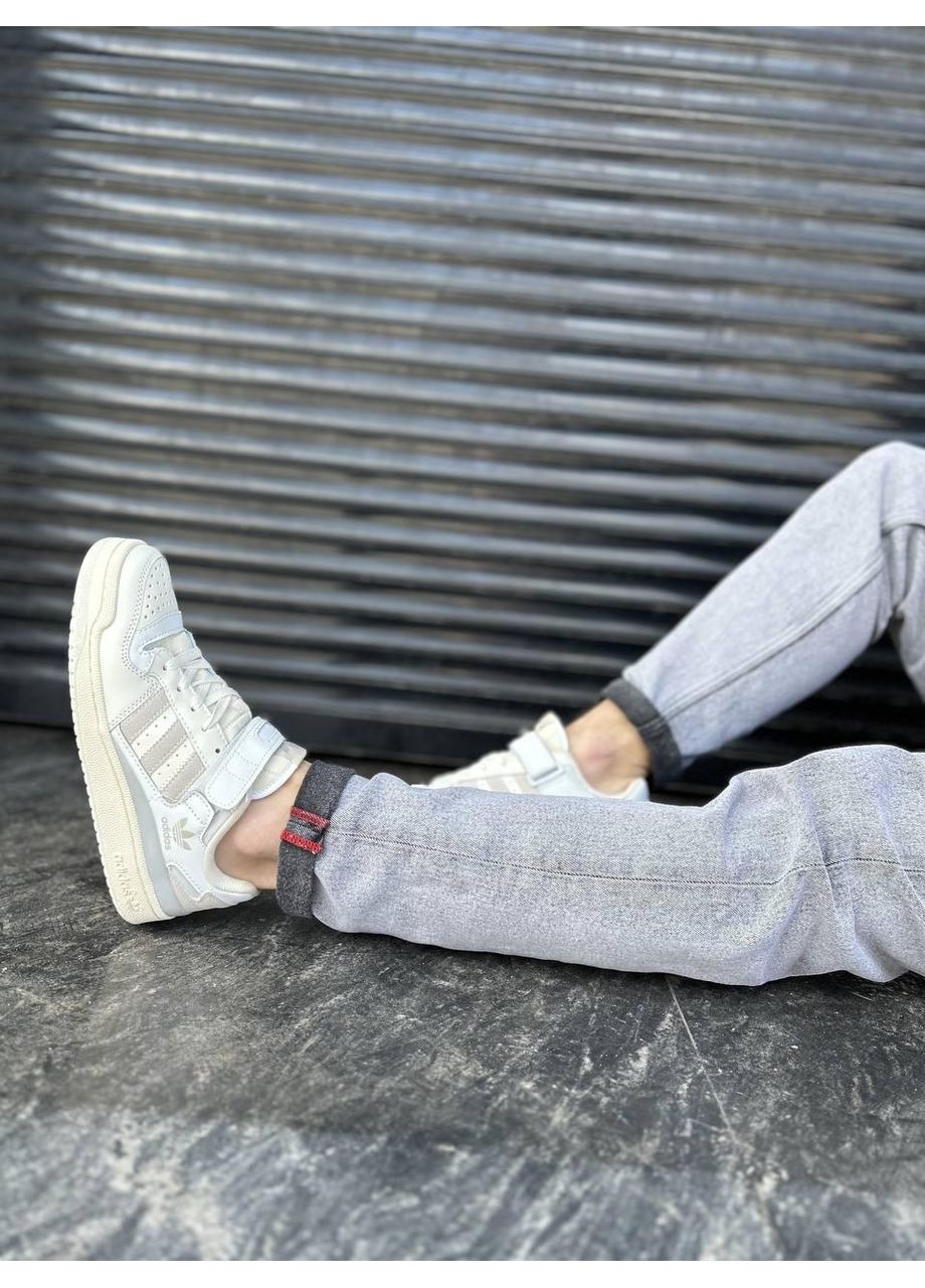 КРОСІВКИ ЖІНОЧІ ADIDAS FORUM 84 LOW ORBIT GREY АДІДАС ФОРУМ 84 No Brand сірі демісезони (368885816)