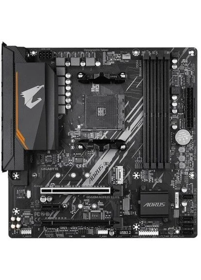 Мат.плата AM4 (B550) B550M AORUS ELITE, B550, 4xDDR4, CrossFireX, Int.Video(CPU), 4xSATA3, 2xM.2, 1xPCI-E 16x 4.0, 1xPCI-E 16x Gigabyte (395354734)