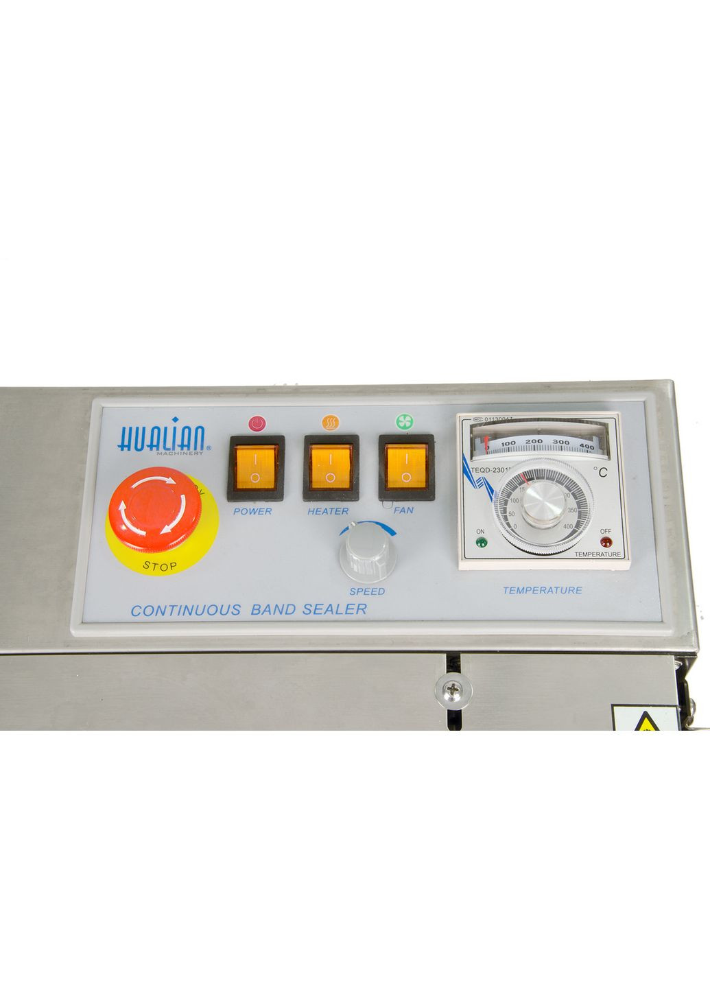 Запайник пакетів конвеєрного типу настільний FRB-770 Китай для запаювання пакетів із кавою, чаєм, снеками та ін. Hualian (371777777)