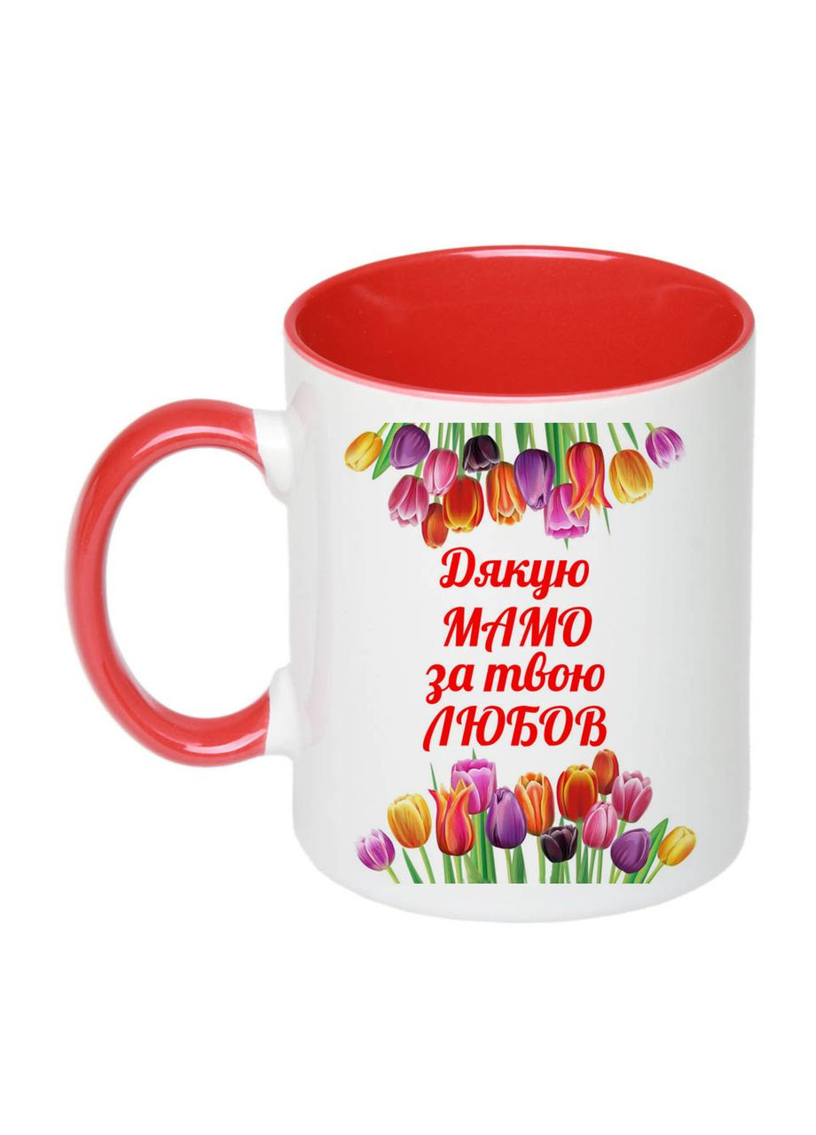 Чашка с печатью "Спасибо мама за твою любовь" 330 мл ( ) (22991) No Brand (322648507)