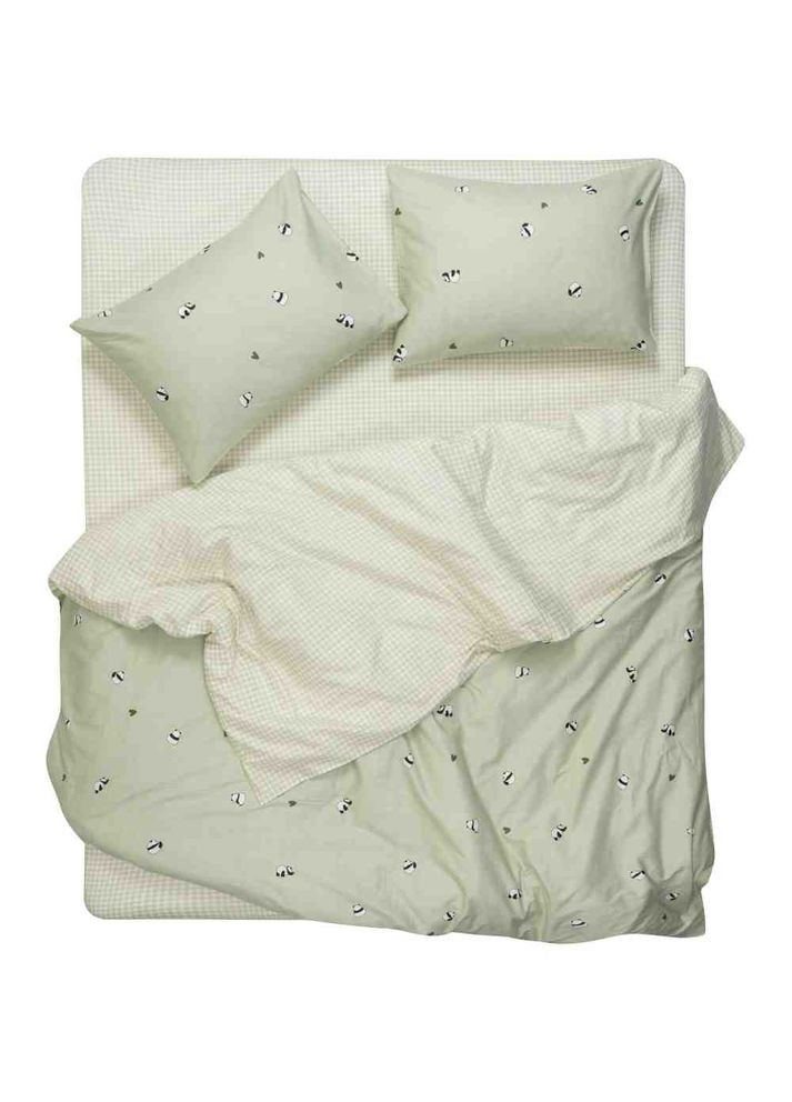 Комплект постільної білизни Gloria 200х220см Зелений (ART2022PS) Ardesto (322910250)