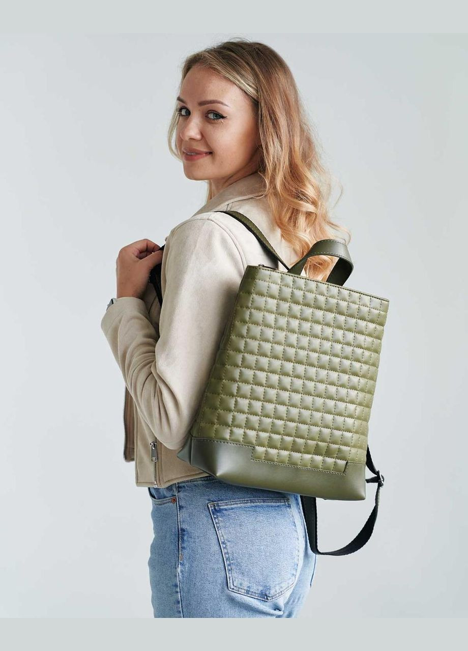Женский рюкзак «Хилс» оливковый Guris (354710775)