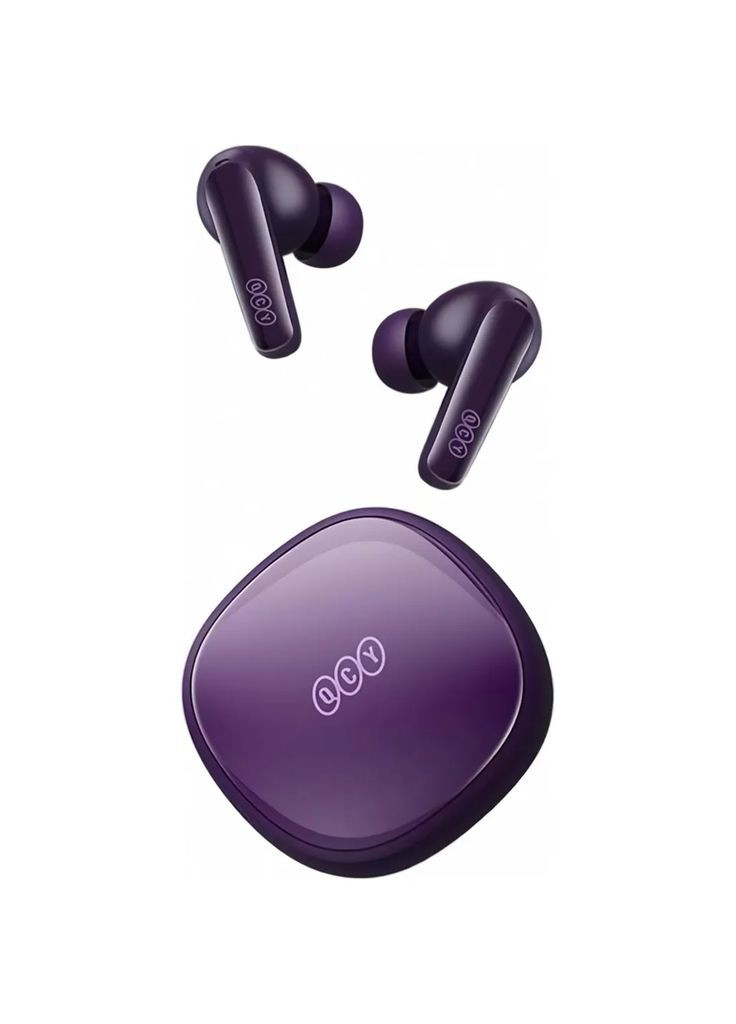 Бездротові навушники T13X TWS Violet QCY (278643153)