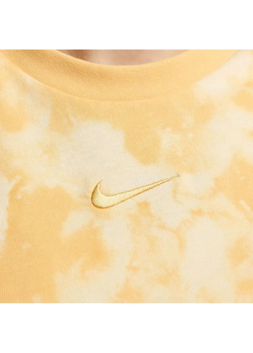 Майка W Nsw Wve Dye Jrsy Sl Top A3 Yellow DV7924-795 Nike — 398075651