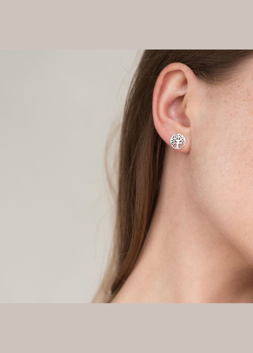 Серебряные серьги Древо жизни 122767 Oniks (264392900)