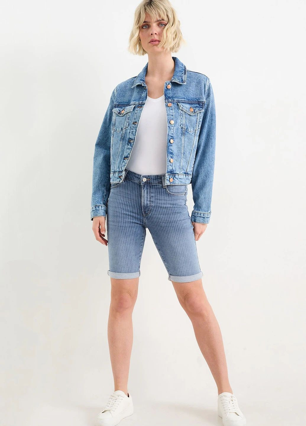 Джинсовые шорты C&A (334258097)