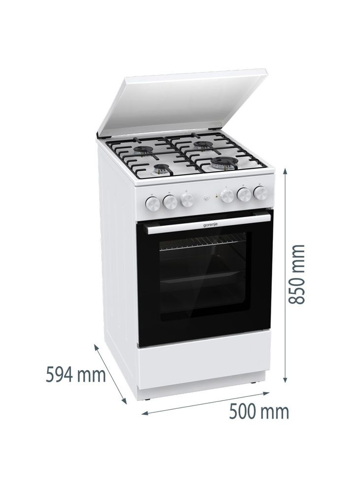 Плита комбінована GK5A22WH Gorenje (316660332)