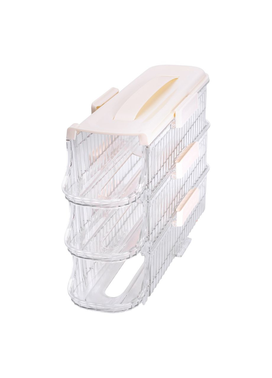 Лоток для яиц в холодильник на 3 яруса 32х10х18.5 см HP-27-15 Yiwu (353502865)