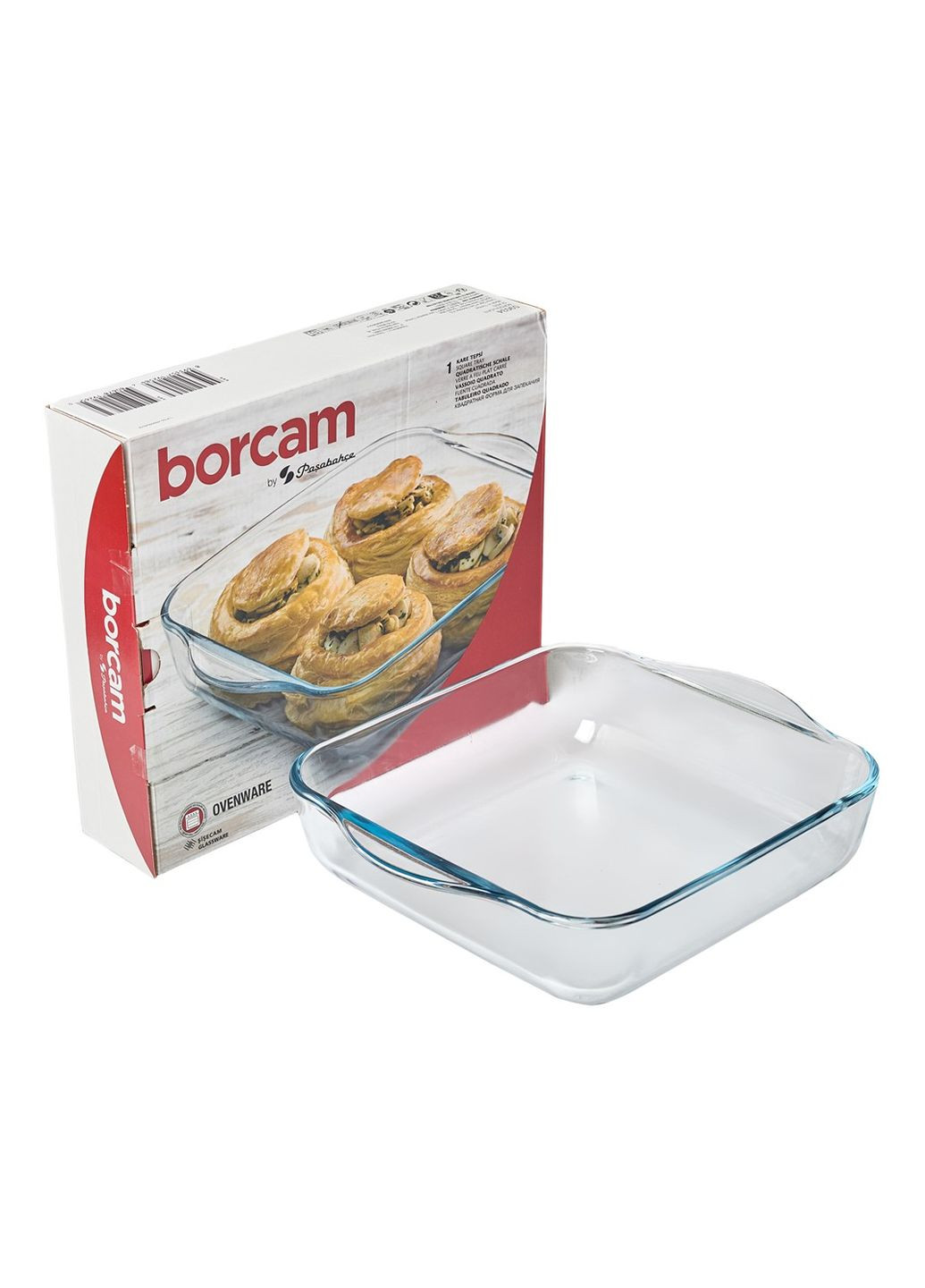 Форма для запекания Borcam 250*220 мм Pasabahce (333800532)